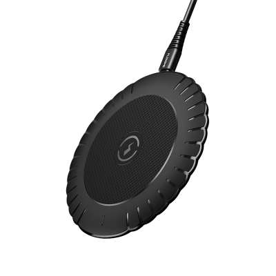 High Quality Cheap Price Table Top Black Wireless Charging Pad 10W Fast Qi Wireless Charger