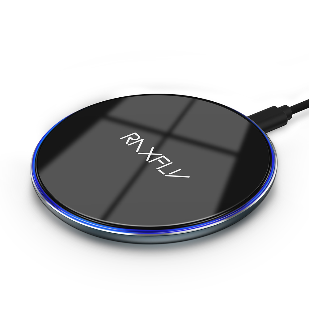 Great Free Shipping RAXFLY Mobile Phone Fast 10W Qi Wireless Charger Charging Pad For iPhone For Samsung